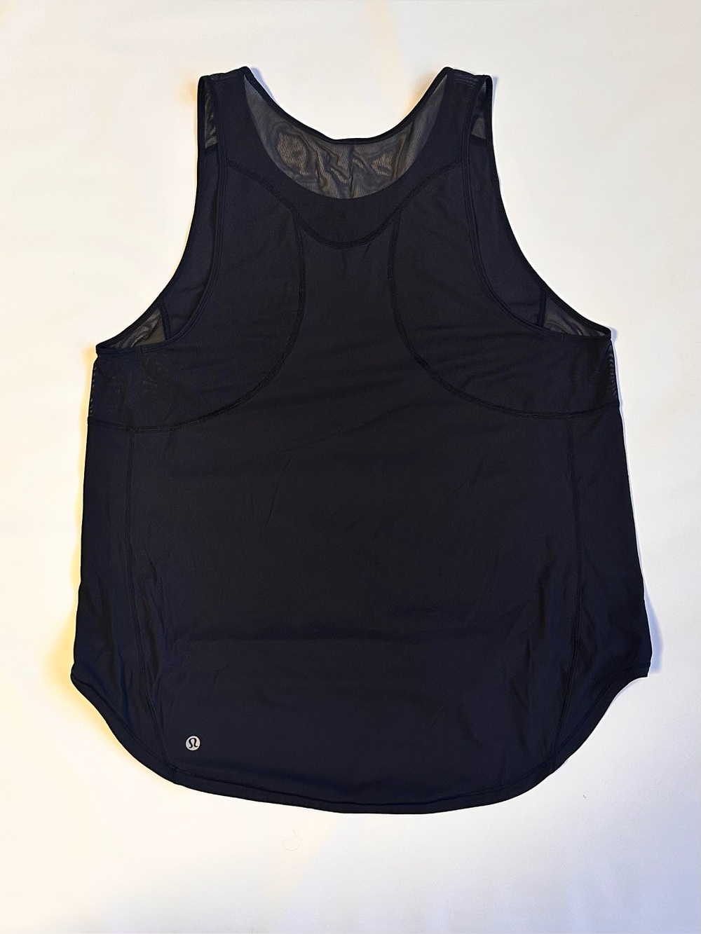 lululemon athletica Men's Black Performance Mesh Tank